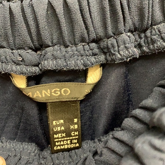 Mango Maxi Skirt in Navy Blue - Picture 4 of 4